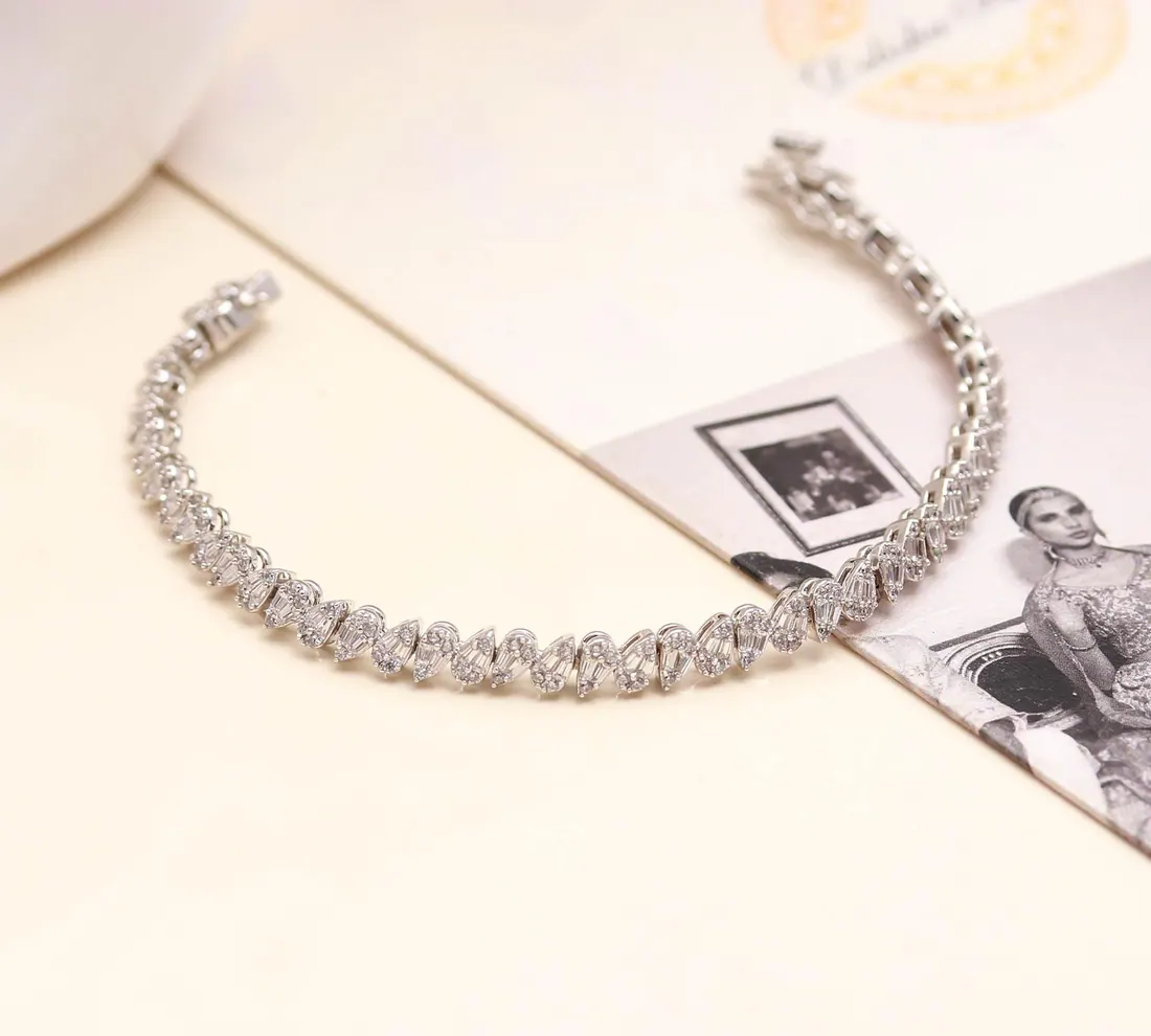 Classic Round-Cut Tennis Bracelet